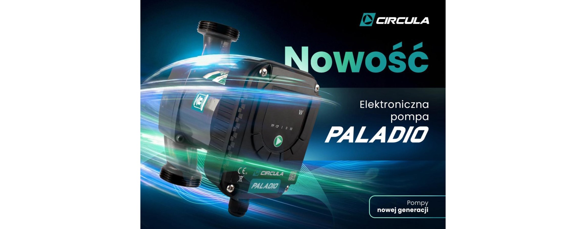 Nowość – pompa Circula PALADIO Nowość – pompa Circula PALADIO