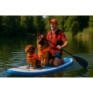 Wasz pies też pływa na desce SUP? Lato 2025 🐶🏄‍♂️