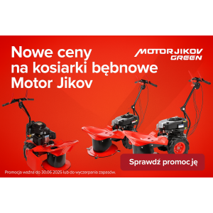 Kosiarki bębnowe Motor Jikov – czeska jakość w promocyjnej cenie!