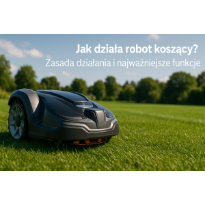 Jak działa robot koszący? Zasada działania i najważniejsze funkcje