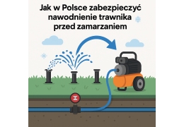 Jak w Polsce zabezpieczyć nawodnienie trawnika przed zamarzaniem