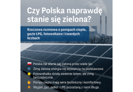 Ogrzewanie gazem LPG R290 – jakie ma zalety i wady w w pompach ciepła?