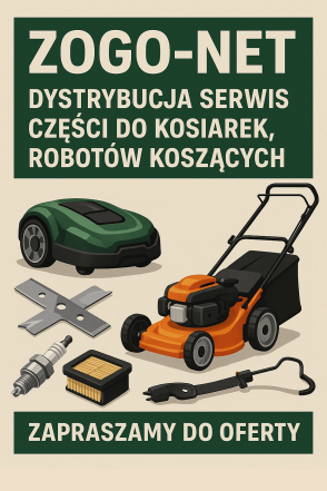 Części do kosiarek i robotów koszących ZOGO-NET