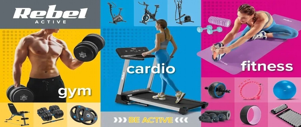 Stay physically active with Rebal Active